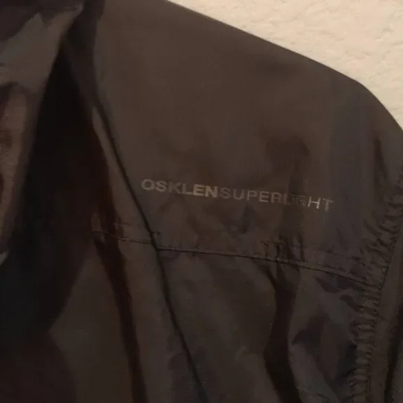 Osklen Superlight Rain Jacket- Mens- Size L- Black - Picture 7 of 11